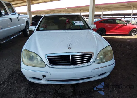 2000 Mercedes-Benz S 430 из США, поврежденный, VIN WDBNG70J7YA098595